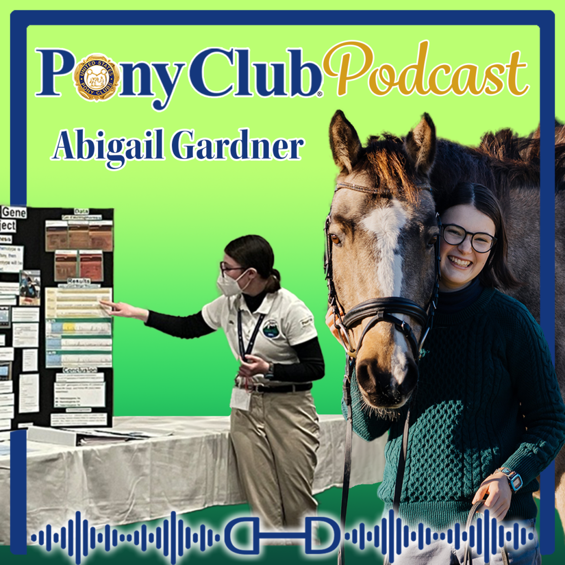 A promotional design for the Pony Club Podcast episode #9