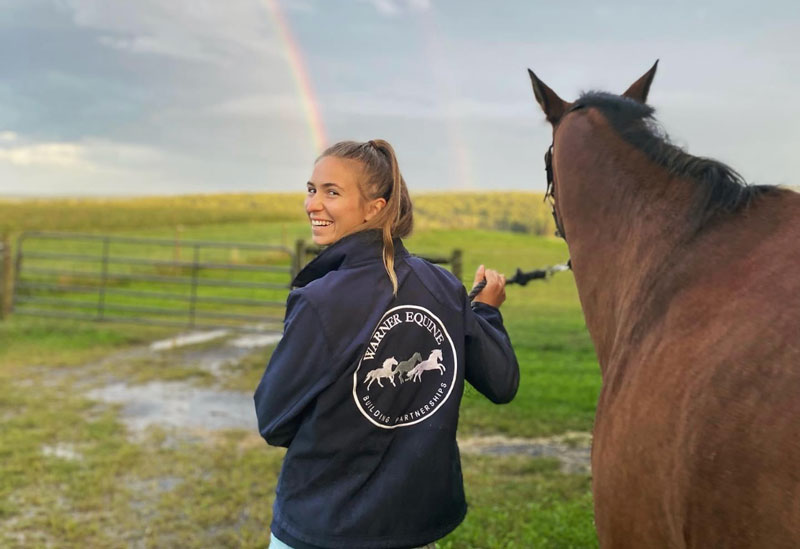 Gillian and her horse