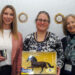 Lori Gmerek accepted the 2022 Flash Teamwork Award for Princess Fiona on behalf of owner Beth Walkowicz. Photo by Sarah Evers Conrad/United States Pony Clubs