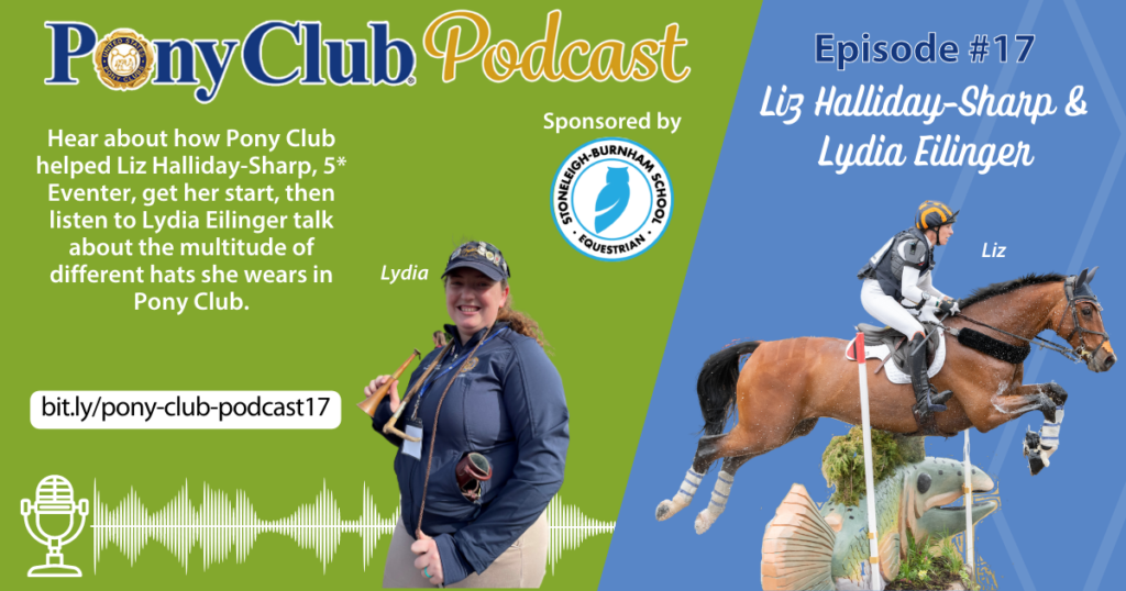 A promotional design for the Pony Club Podcast episode #17