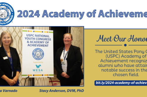 2024 USPC Academy of Achievement Honorees - Dr. Stacy Anderson, DVM, PhD, and Bo Varnado