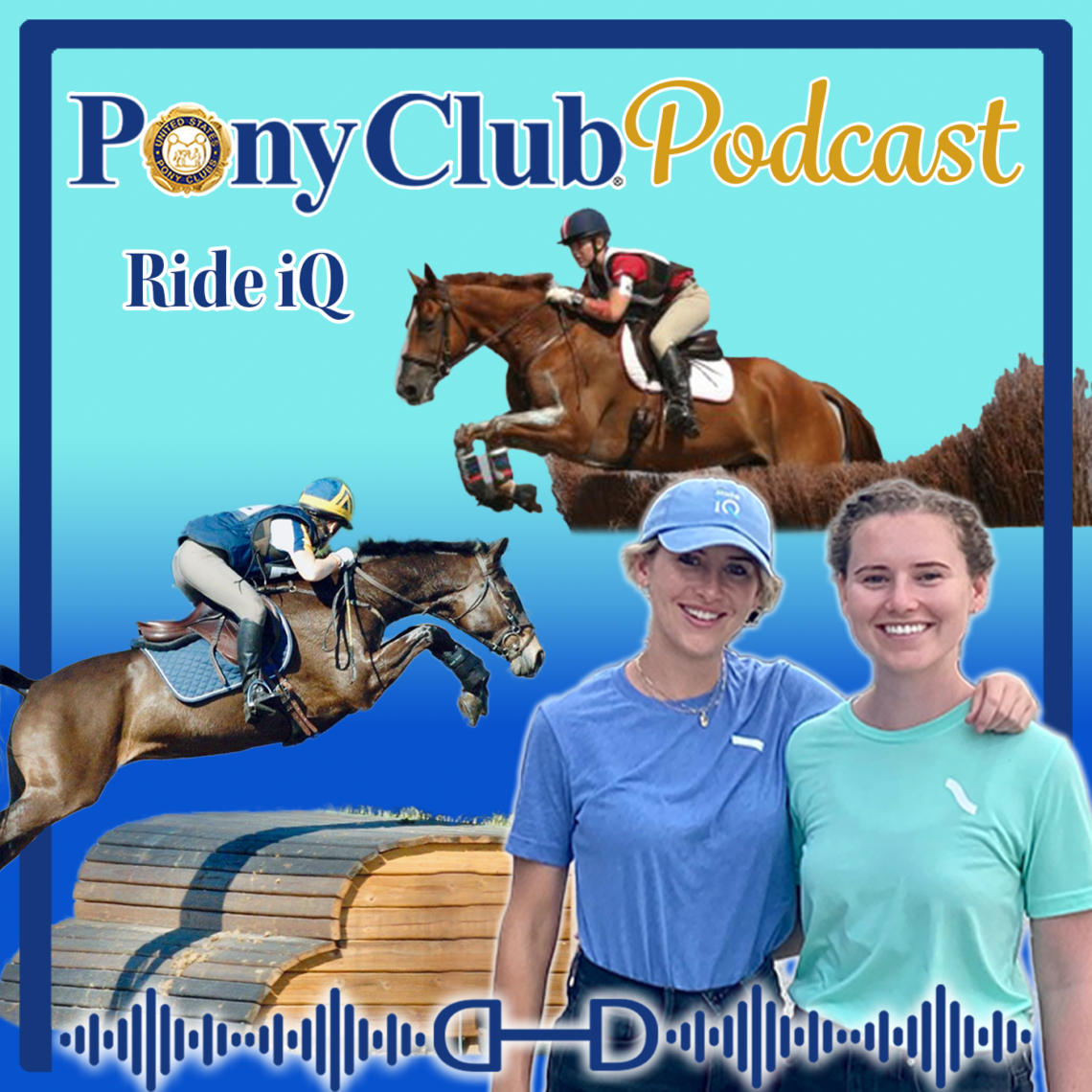 A promotional design for the Pony Club Podcast episode #8