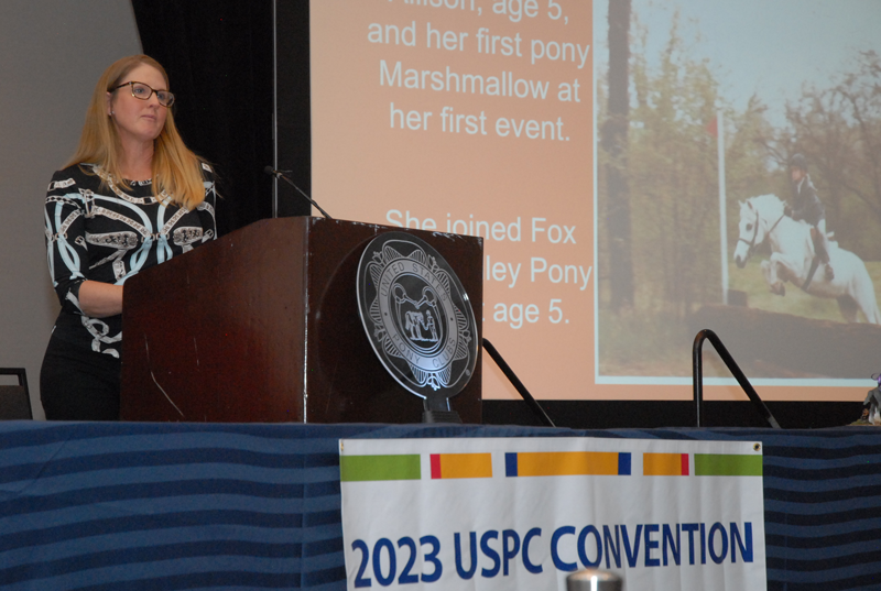 2023 USPC Convention Speaker Allison Springer presented the keynote after a full day of workshops.