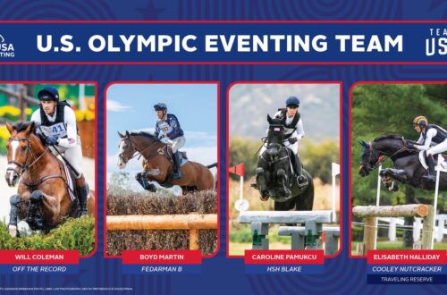 U.S. Eventing Team for the 2024 Paris Olympic Games