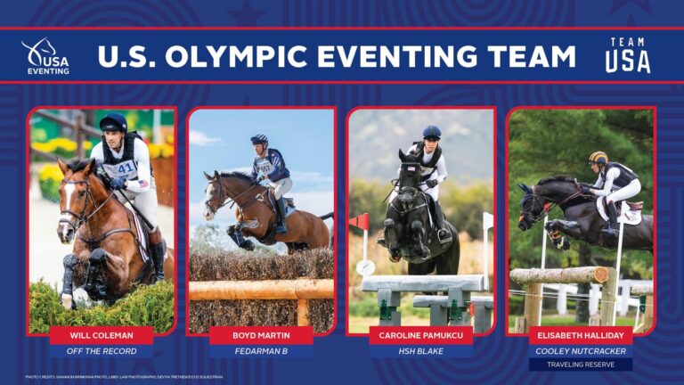 U.S. Eventing Team for the 2024 Paris Olympic Games