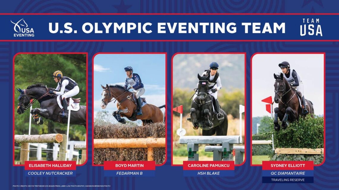 U.S Eventing Team for the 2024 Olympic Games