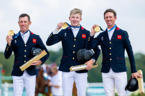 The British team earned Jumping Team Gold at the 2024 Olympic Games.