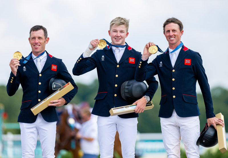 The British team earned Jumping Team Gold at the 2024 Olympic Games.