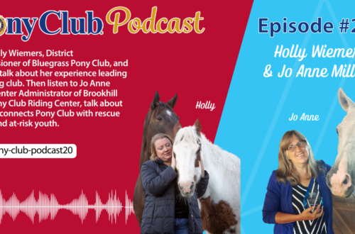 A promotional design for the Pony Club Podcast episode #20