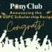 congratulations announcement for scholarships awarded