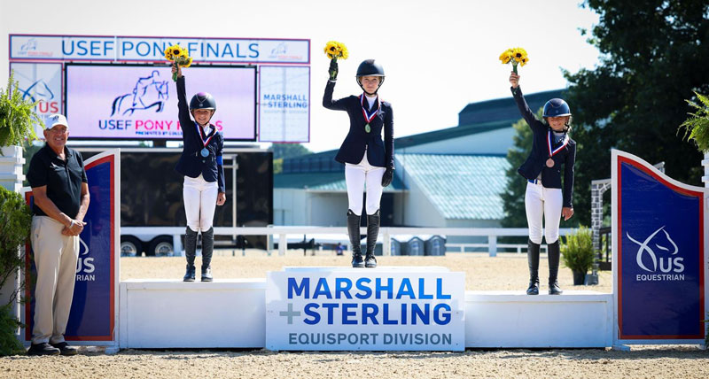 USEF Pony Jumper Championships Height Categories