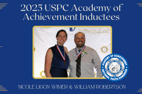 2025 USPC Academy of Achievement Inductees, Nicole Ligon Wimer and William Robertson