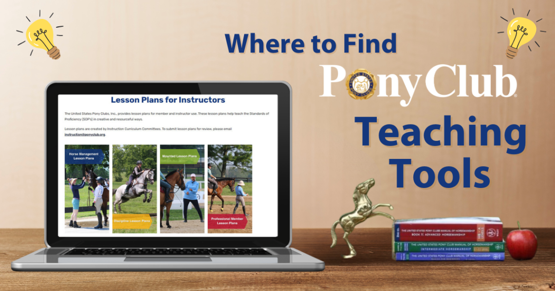 Pony Club Teaching Tools header