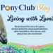 Living with Laminitis blog graphic