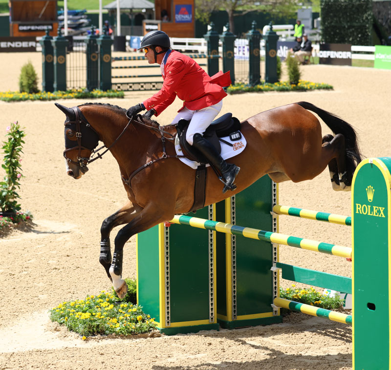 Phillip Dutton and Possante were the highest-placed Pony Club alumni during the Cosequin Lexington CCI4*-S. Sarah Evers Conrad/United States Pony Clubs