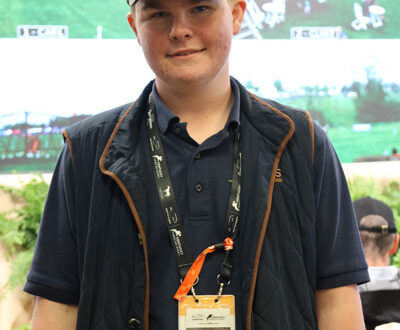 William Coon, the 2025 Ann Haller Media Intern.