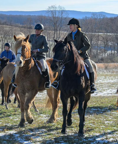 Foxhunters from Rolling Rock Hills Pony Club