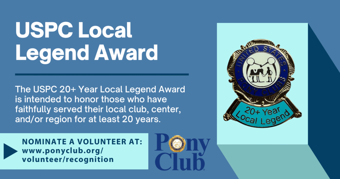 Local Legend Award Promo