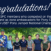 USPC would like to say congratulations to all USPC members who participated in the 2025 USEF Pony Jumper National Championships at the 2025 USEF Pony Finals. Team members and ambassadors included Savannah Nieman, Will Slater, Pearl Baldi, Molly Myers, Georgia Myers, Audrina McCall, Emma Shade Kleintop, Rachel Strong, and Lily Brenes. Everyone had great rides and learned a lot! Thank you to our Chef d'Equipe, Richard Lamb, for helping our riders throughout the week!