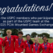 Congrats Graphic for the PCIA International Mounted Games Exchange