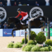 Caroline Pamukcu, aboard HSH Blake, was the highest-placed USPC alum in the CCI5* at the 2026 Defender Kentucky Three-Day Event. Photo by Sarah Evers Conrad/United States Pony Clubs