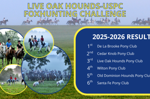 2025-2026 Live Oak Hounds–USPC Foxhunting Challenge Results