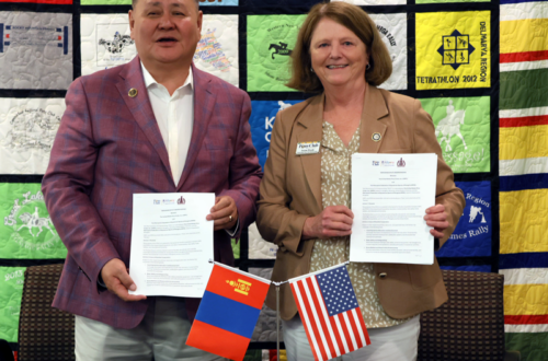 Mongolian MOU Signing