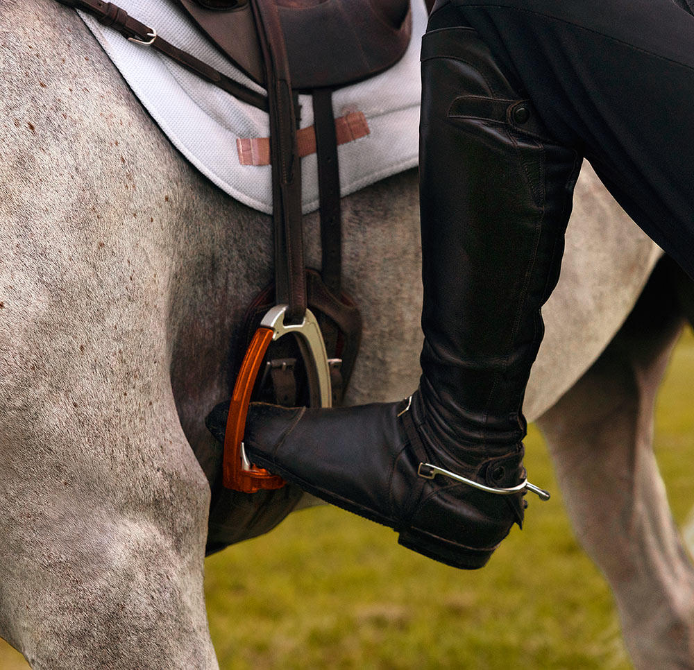 boot-in-stirrup